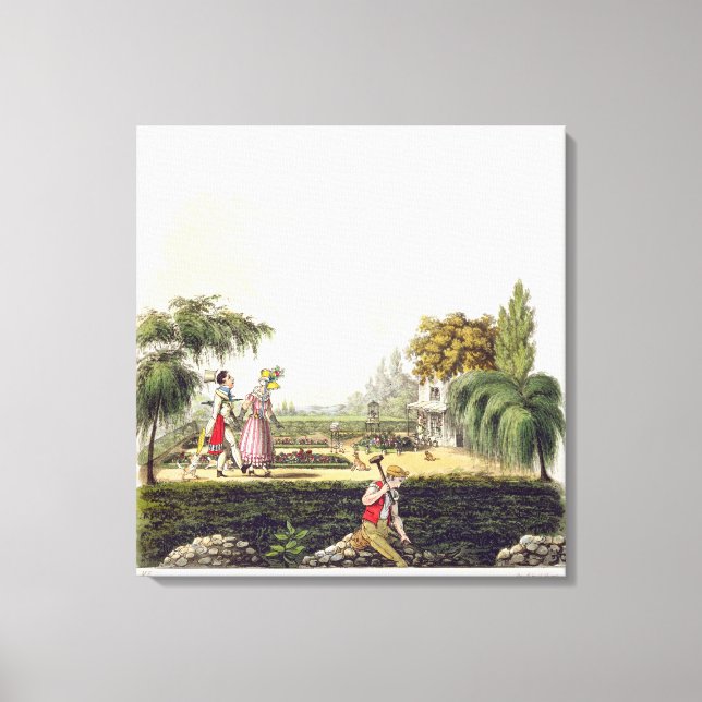 The Ne Plus Ultra of Bores, from 'Airy Nothings, o Canvas Print (Front)