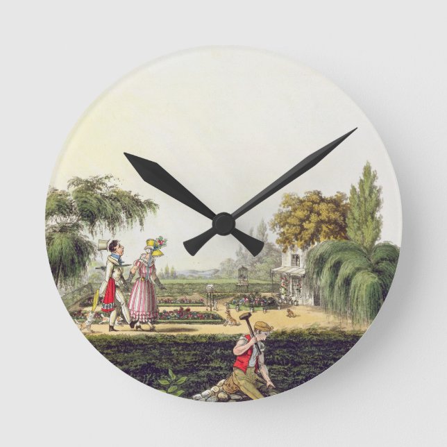 The Ne Plus Ultra of Bores, from 'Airy Nothings, o Round Clock (Front)