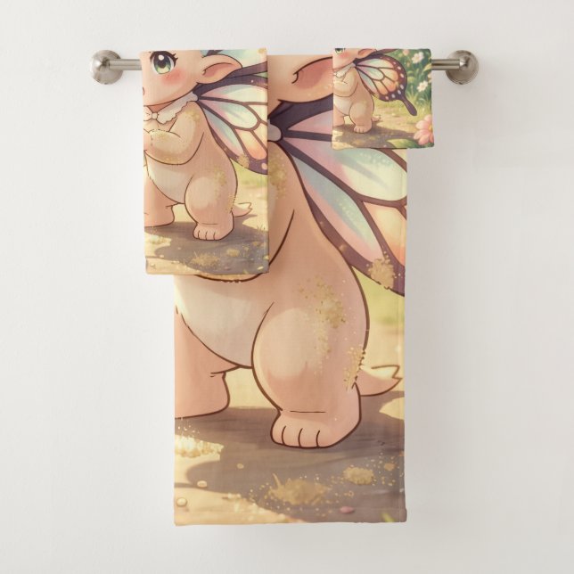 The Nectar Artist.1 Bath Towel Set (Insitu)