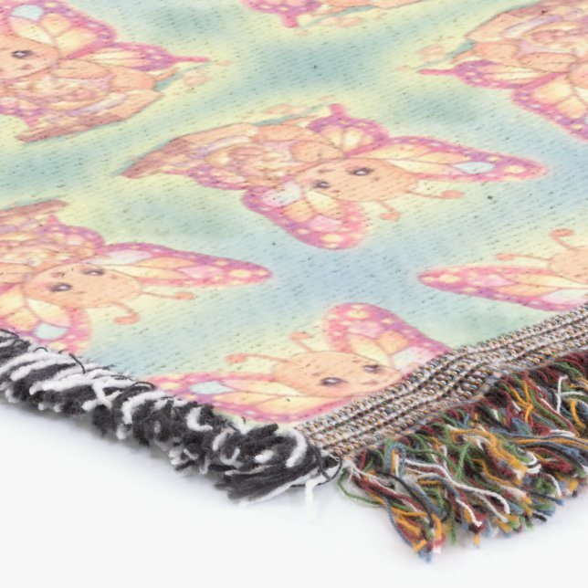 The Nectar Artist Throw Blanket (Corner)