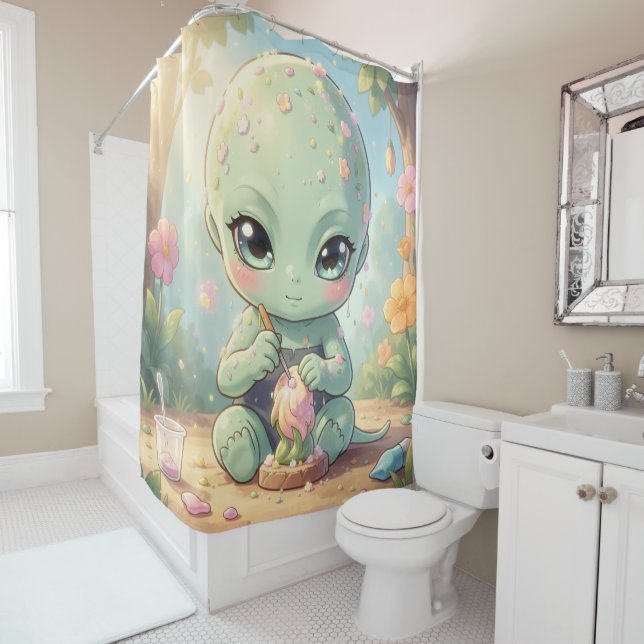 The Nectar Galaxy Wanderers.1 Shower Curtain (In Situ)