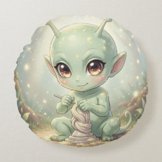 The Nectar Galaxy Wanderers.2 Round Cushion