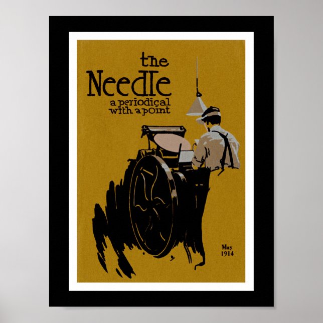 The Needle periodical illustration Poster (Front)