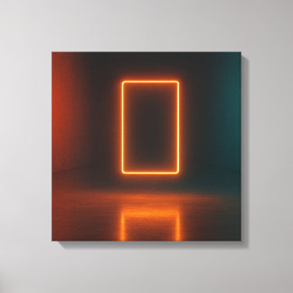 The Neon Gate Canvas Print