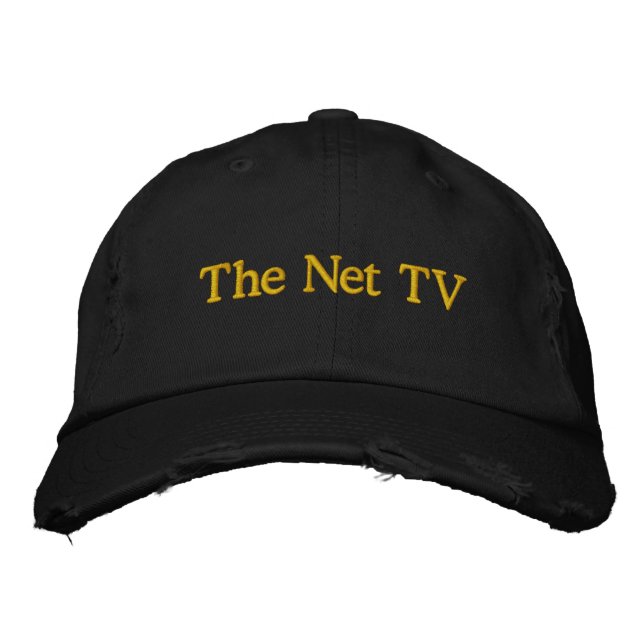 The Net TV Embroidered Hat (Front)