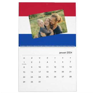 The Netherlands | Add Your Photo 2026 Holland Flag Calendar