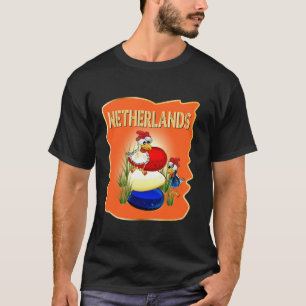 The Netherlands Dutch flag Poultry Chicken Coop Ho T-Shirt