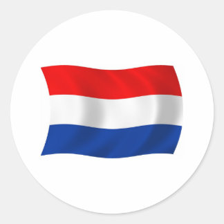 The Netherlands Flag Sticker