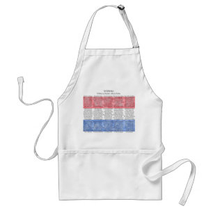 the Netherlands - Het Wilhelmus Standard Apron