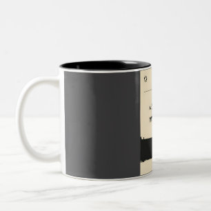 The Netherlands Holland Vintage Minimal Retro Trav Two-Tone Coffee Mug