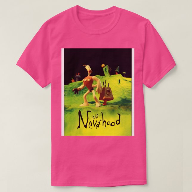 The Neverhood High Contrast T-Shirt (Design Front)