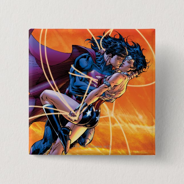 The New 52 Cover #12 15 Cm Square Badge (Front)