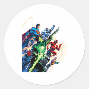 The New 52 Cover 1 3rd Print  Classic Round Sticker
