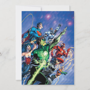 The New 52 Cover #1 3rd Print Invitation