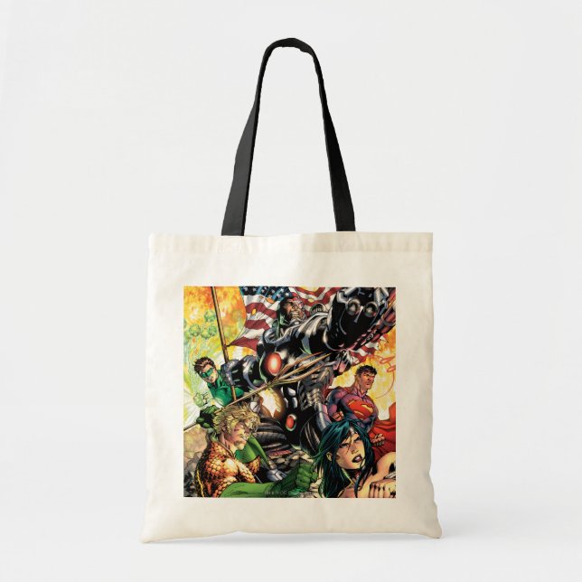 The New 52 Cover #5 Tote Bag (Front)