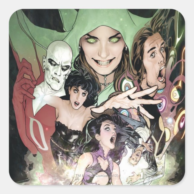 The New 52 - Justice League Dark #1 Square Sticker (Front)