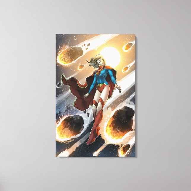 The New 52 - Supergirl #1 Canvas Print (Front)