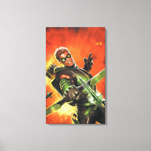 The New 52 - The Green Arrow #1 Canvas Print