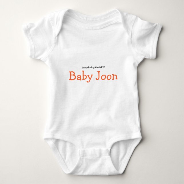 the New Baby Joon Bodysuit (Front)