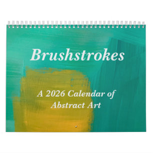 The New Brushstrokes 2026 Calendar