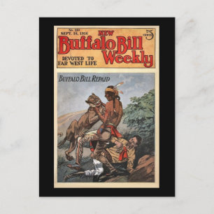 The New Buffalo Bill Weekly No. 210 1916 Postcard