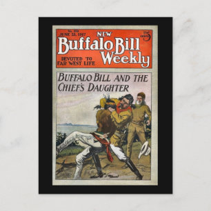 The New Buffalo Bill Weekly No. 250 1917 Postcard