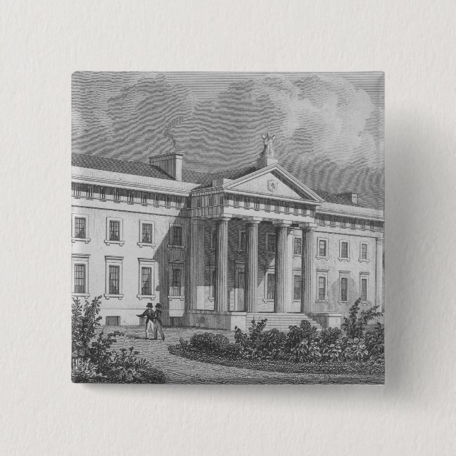 The New Caledonian Asylum 15 Cm Square Badge (Front)