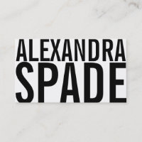 The New Cool Biz Card - Photography, Film, Custom