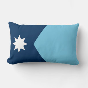 The new Flag of Minnesota State (2023 redesign) Lumbar Cushion