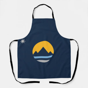 The New Flag of Reno, Nevada Apron