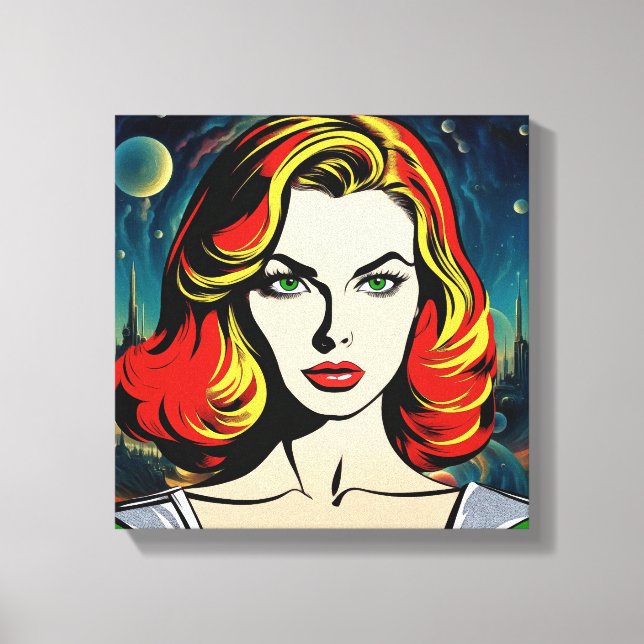 The New Frontier Canvas Print (Front)