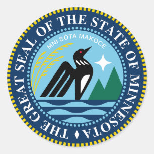 The new great Seal of the State of Minnesota