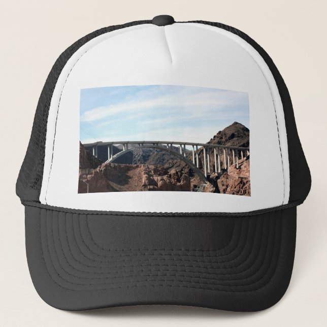 The New Hoover Dam Bypass Bridge Trucker Hat (Front)