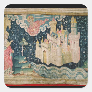 The New Jerusalem Square Sticker