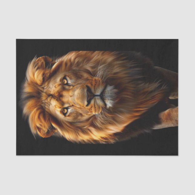 The New King of the Jungle1 Tissue Paper (Front)