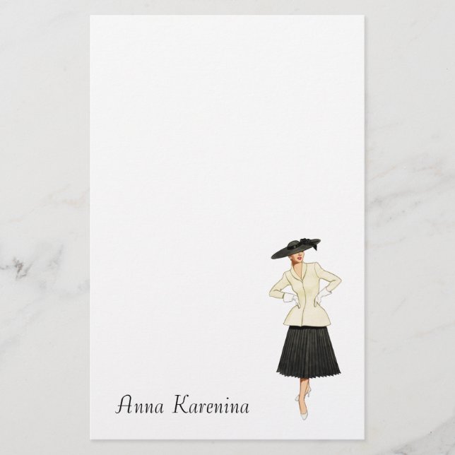 The New Look - Fashion Tres Chic Stationary Stationery (Front)