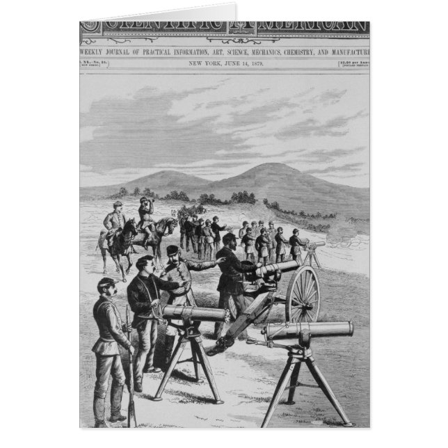 The new model Gatling Gun (Front)