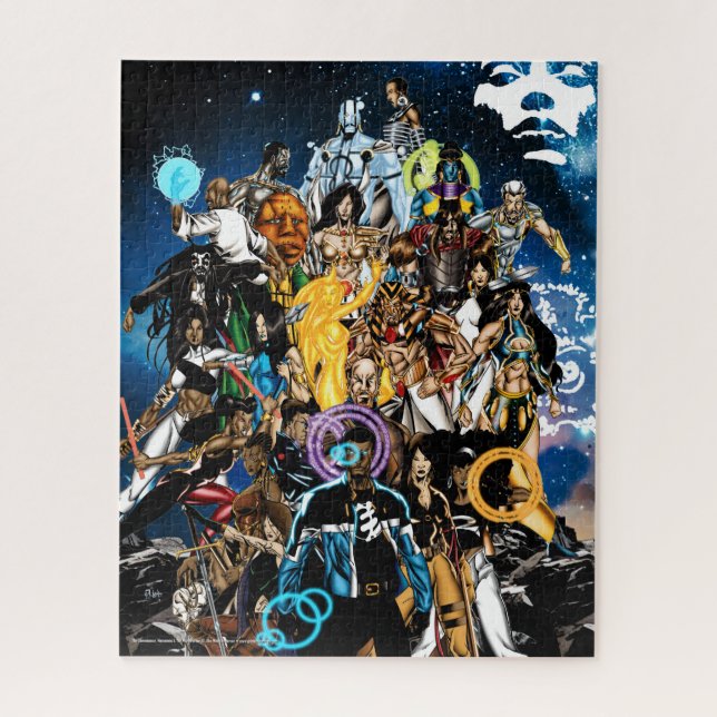 The New Mythology Jigsaw Puzzle (Vertical)