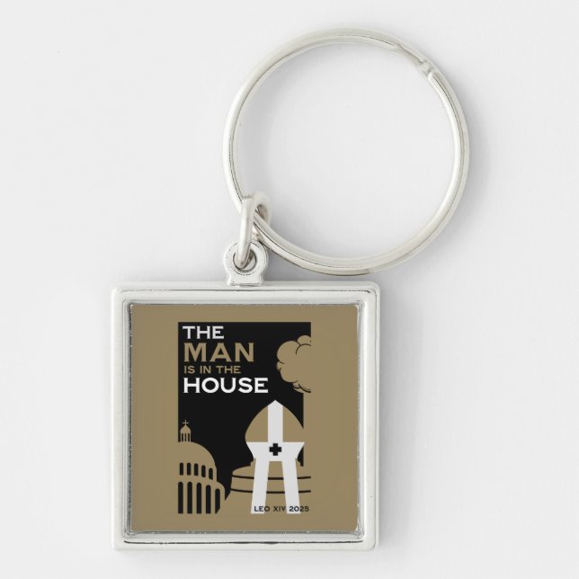 The New Pope 2025 Key Ring (Front)