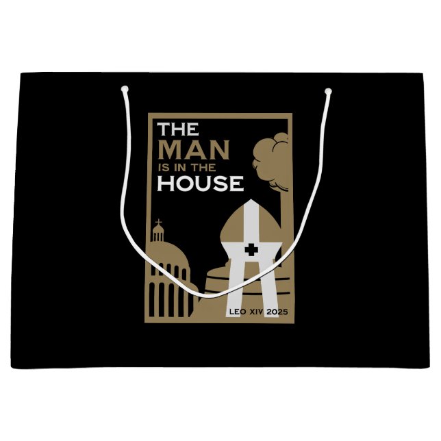The New Pope 2025 Large Gift Bag (Front)