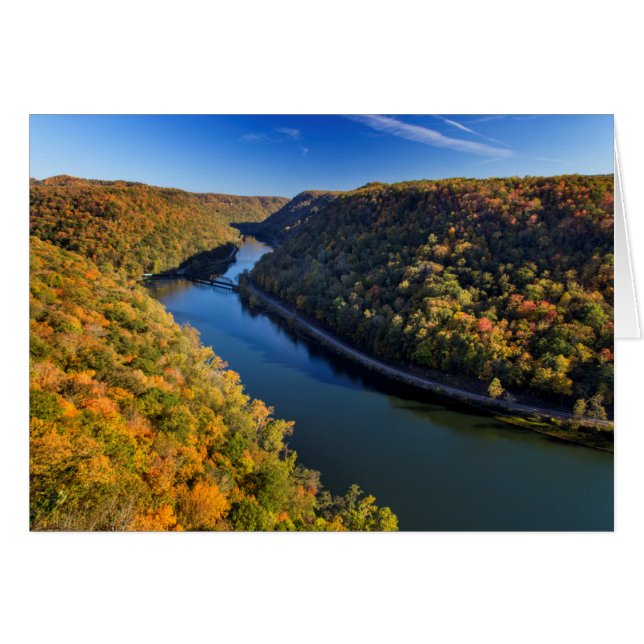 The New River Gorge At Hawks Nest State Park (Front Horizontal)