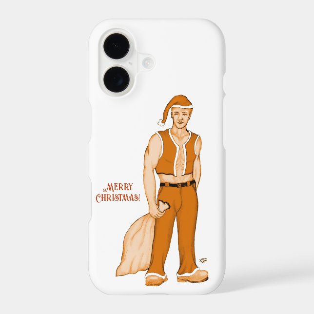 The new Santa Claus - Merry Christmas! iPhone Case (Back)