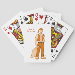 The new Santa Claus - Merry Christmas! Playing Cards