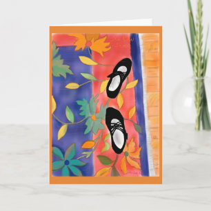 The New Shoes Notecard