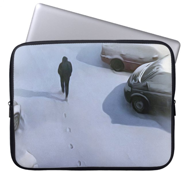 The new snow laptop sleeve (Front)