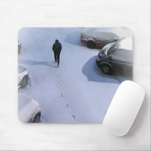 The new snow mouse pad