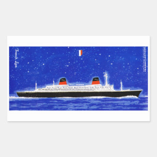 The New ss France Rectangular Sticker