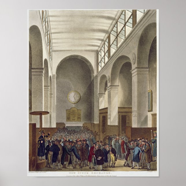 The New Stock Exchange, Bartholomew Lane Poster (Front)