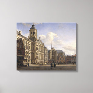 The New Town Hall, Amsterdam, 1668 Canvas Print