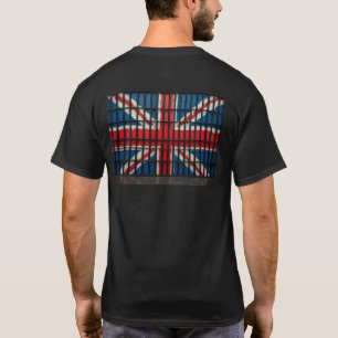 The New UK men black t-shirt back